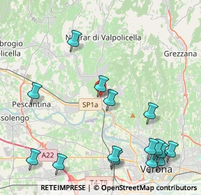 Mappa Via Archimede, 37024 Arbizzano-Santa Maria VR, Italia (5.436)