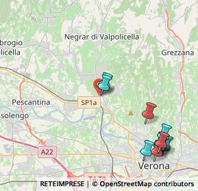 Mappa Via Archimede, 37024 Arbizzano-Santa Maria VR, Italia (5.17818)