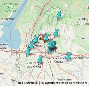 Mappa Via Archimede, 37024 Arbizzano-Santa Maria VR, Italia (9.79067)