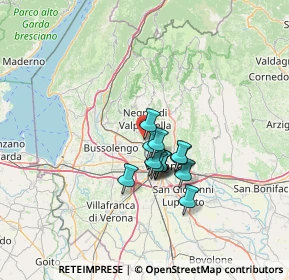 Mappa Via Archimede, 37024 Arbizzano-Santa Maria VR, Italia (9.00231)