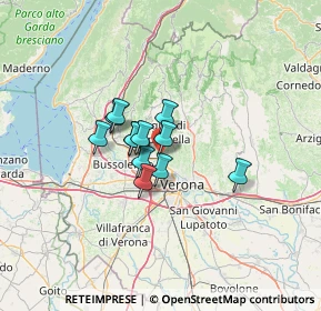 Mappa Via Archimede, 37024 Arbizzano-Santa Maria VR, Italia (7.735)