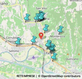 Mappa Via Archimede, 37024 Arbizzano-Santa Maria VR, Italia (1.648)
