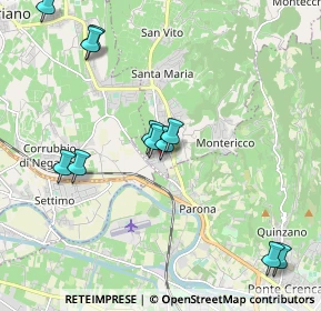 Mappa Via Archimede, 37024 Arbizzano-Santa Maria VR, Italia (2.15364)
