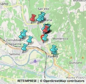Mappa Via Archimede, 37024 Arbizzano-Santa Maria VR, Italia (1.266)