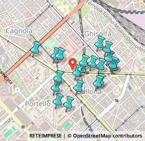 Mappa Via Cenisio, 20149 Milano MI, Italia (0.371)