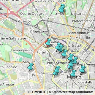 Mappa Via Cenisio, 20149 Milano MI, Italia (2.55563)