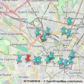 Mappa Via Cenisio, 20149 Milano MI, Italia (2.37)