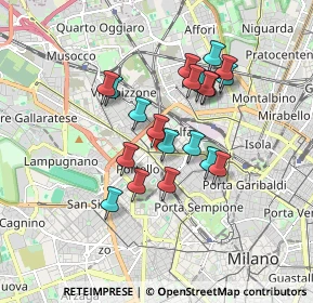 Mappa Via Cenisio, 20149 Milano MI, Italia (1.45)