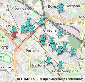 Mappa Via Cenisio, 20149 Milano MI, Italia (0.957)