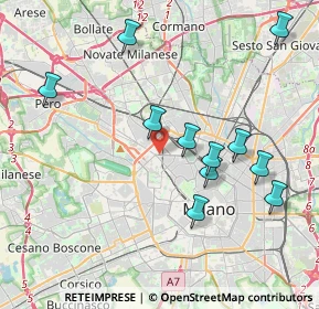 Mappa Via Cenisio, 20149 Milano MI, Italia (4.07182)