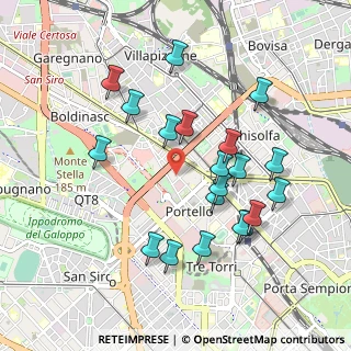 Mappa Via Marco Antonio Colonna, 20149 Milano MI, Italia (0.938)