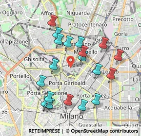 Mappa Piazza Tito Minniti, 20159 Milano MI, Italia (1.9195)