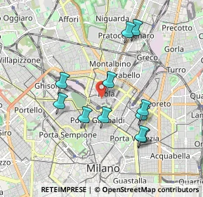 Mappa Piazza Tito Minniti, 20159 Milano MI, Italia (1.74727)