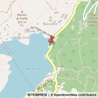 Mappa Via Lago Sirio, 3, 10010 Chiaverano, Torino (Piemonte)