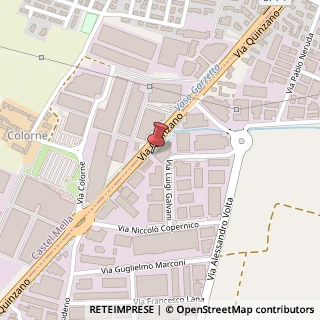 Mappa Via Quinzano, 23A, 25020 Flero, Brescia (Lombardia)