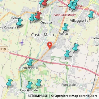 Mappa Via Quinzano, 25020 Brescia BS, Italia (3.3785)