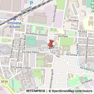 Mappa Via Eugenio Villoresi, 22, 20010 Vittuone, Milano (Lombardia)