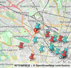 Mappa Via Ignazio Gardella, 20149 Milano MI, Italia (2.5345)