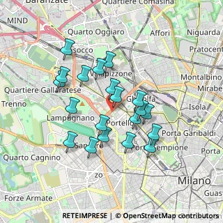 Mappa Via Ignazio Gardella, 20149 Milano MI, Italia (1.55)