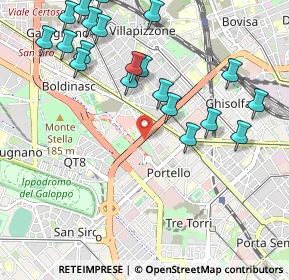 Mappa Via Ignazio Gardella, 20149 Milano MI, Italia (1.2005)