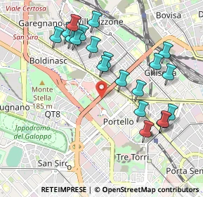Mappa Via Ignazio Gardella, 20149 Milano MI, Italia (1.0295)