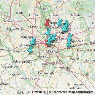 Mappa Via Ignazio Gardella, 20149 Milano MI, Italia (11.70071)