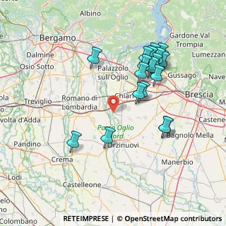Mappa Via A. de Gasperi, 25030 Rudiano BS, Italia (15.27737)