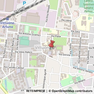 Mappa Piazza Italia, 34, 20010 Vittuone, Milano (Lombardia)