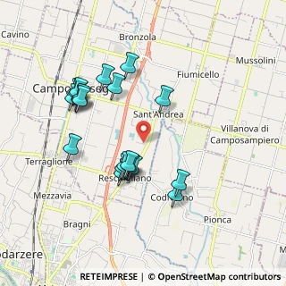 Mappa Via Bassa I, 35011 Campodarsego PD, Italia (1.8425)