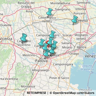 Mappa Via Bassa I, 35011 Campodarsego PD, Italia (10.2725)