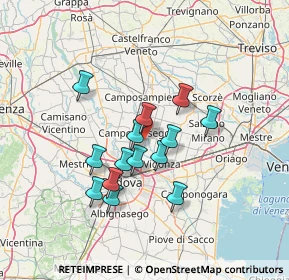 Mappa Via Bassa I, 35011 Campodarsego PD, Italia (11.23214)