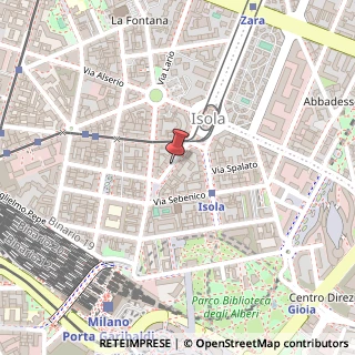 Mappa Via Garigliano,  8, 20159 Milano, Milano (Lombardia)