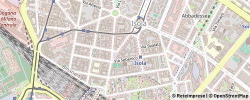 Mappa Milano