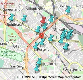 Mappa Via Carlo Ilarione Petitti, 20149 Milano MI, Italia (0.993)