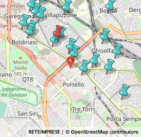Mappa Via Carlo Ilarione Petitti, 20149 Milano MI, Italia (1.1945)