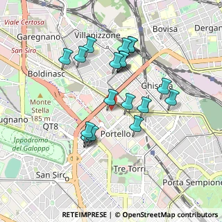 Mappa Via Carlo Ilarione Petitti, 20149 Milano MI, Italia (0.8265)