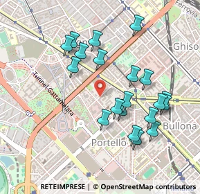 Mappa Via Carlo Ilarione Petitti, 20149 Milano MI, Italia (0.4585)