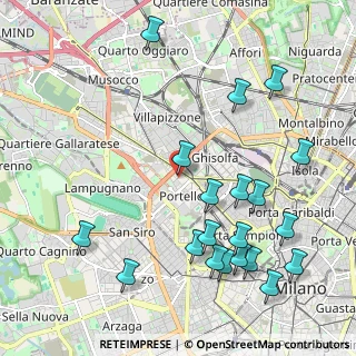 Mappa Via Carlo Ilarione Petitti, 20149 Milano MI, Italia (2.477)