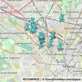 Mappa Via Carlo Ilarione Petitti, 20149 Milano MI, Italia (1.23643)