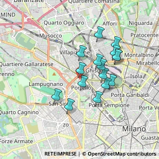 Mappa Via Carlo Ilarione Petitti, 20149 Milano MI, Italia (1.53188)