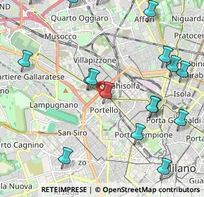 Mappa Via Carlo Ilarione Petitti, 20149 Milano MI, Italia (2.58882)