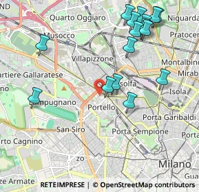 Mappa Via Carlo Ilarione Petitti, 20149 Milano MI, Italia (2.34813)