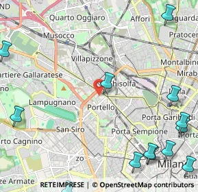 Mappa Via Carlo Ilarione Petitti, 20149 Milano MI, Italia (3.38)