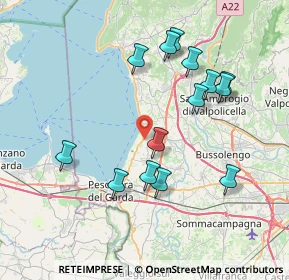 Mappa 37017 Lazise VR, Italia (7.51929)