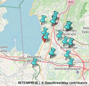 Mappa 37017 Lazise VR, Italia (7.12263)