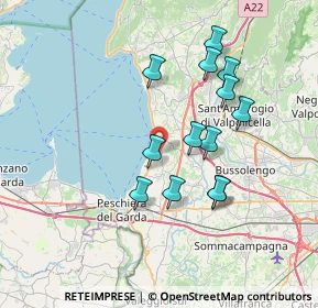 Mappa 37017 Lazise VR, Italia (6.55308)