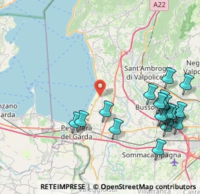 Mappa 37017 Lazise VR, Italia (9.9665)