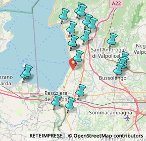 Mappa 37017 Lazise VR, Italia (8.3155)