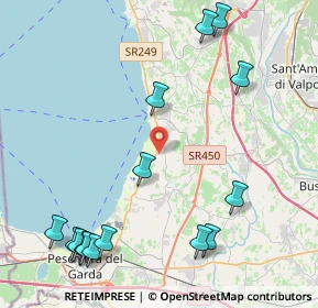 Mappa 37017 Lazise VR, Italia (5.50333)