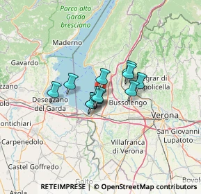 Mappa 37017 Lazise VR, Italia (7.55333)